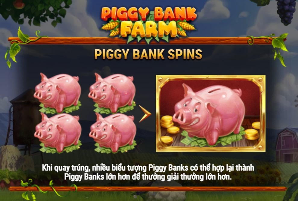 Piggy bank farm