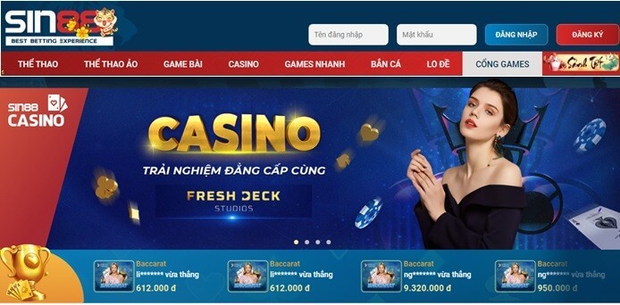 Vì sao nhà cái casino sin88 bị chặn link truy cập?